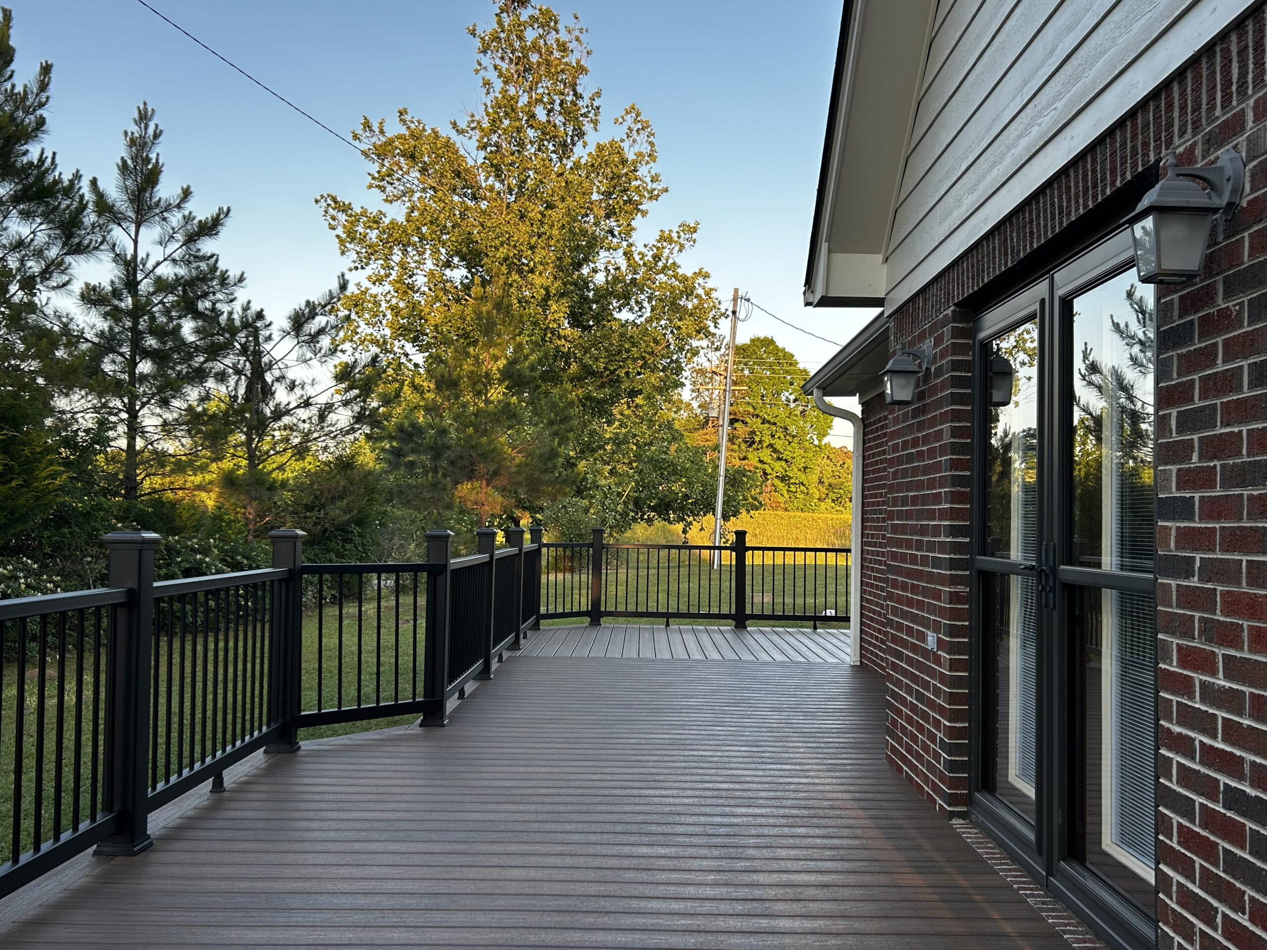 Trex composite decking installation by R&Z Construction